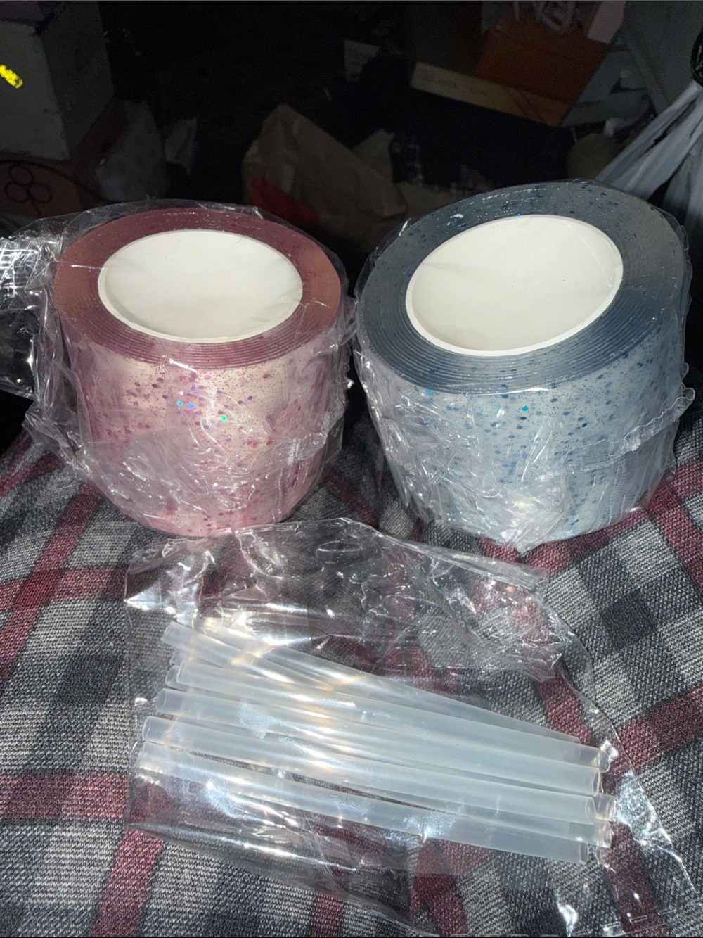 Nano Glitter Tape for Blowing Bubbles Set!! (New)